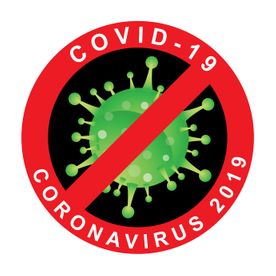 Ilustración de coronavirus